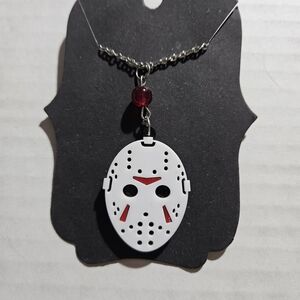 Friday The 13th Jason Voorhees Mask pendant necklace